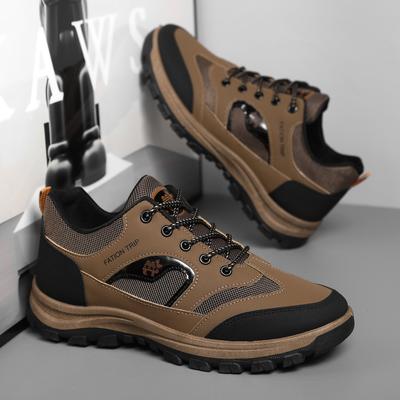 Pantofi sport casual de munte pentru bărbați, primăvară și toamnă, mărime mare 46, pantofi de alergare cu platformă pentru bărbați