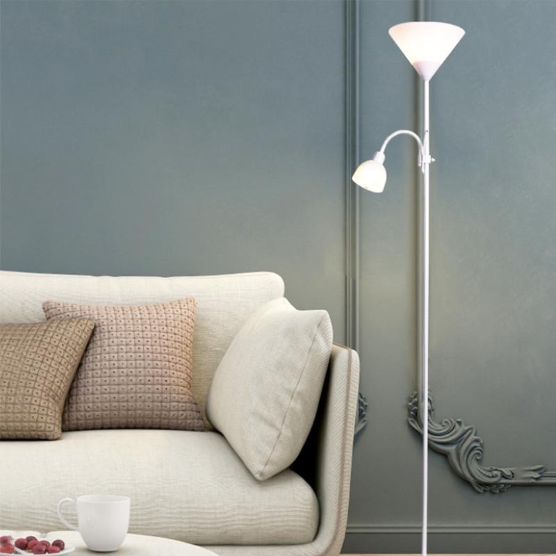 Moderní obývací stojací lampa nastavitelná žárovka E27 pro osvětlení pracovny v ložnici