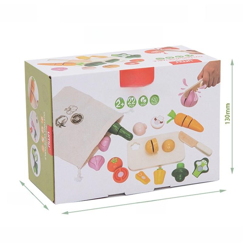 

Wooden Kitchen Toy Set Fruits Vegetables Children Pretend Activities Cooking Vegetable Pack