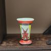 1/12 Puppenhaus Mini Gläser Vintage Keramik Bunte Vase Modell Puppe Hause Wohnzimmer Dekor Spielzeug Micro Landschaft Ornament Szene Prop