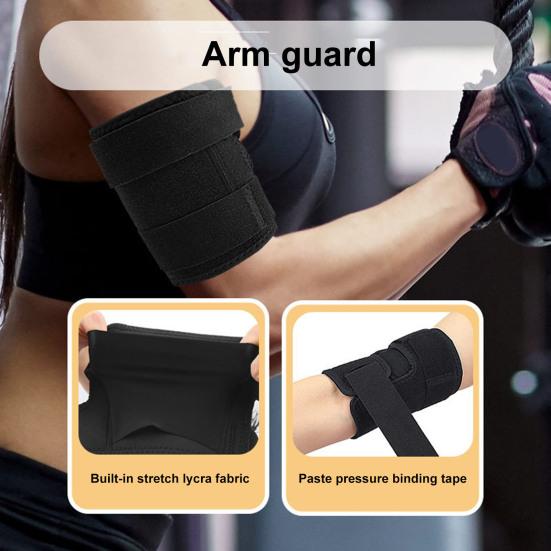 1 Pc Arm Sleeves Sports Wristbands Forearm Compression Sleeve Hand Band Sweat Absorption Muscle Recovery Wrist Volleyball Support Breathable Brace