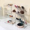 Vertical Clear Makeup Organizer Transparent Lipstick Storage Box Makeup Shelf  Cabinet Organizer