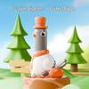 Press & Swing Pigeon: Baby Crawling & Head Lifting Training Puzzle Toy - Birthday Gift