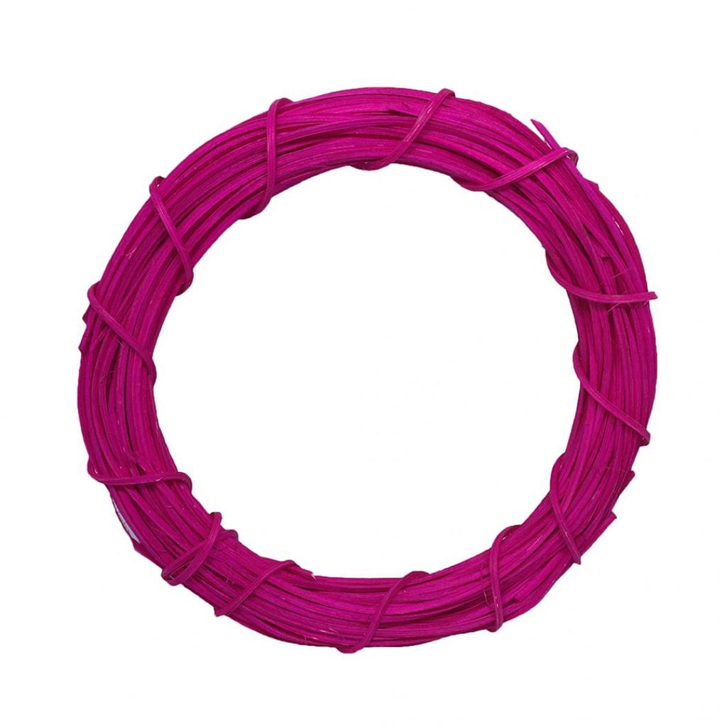 Ghirlanda rotonda in rattan tinta unita con cerchio appeso alla porta, alla parete, per matrimonio, decorazione natalizia