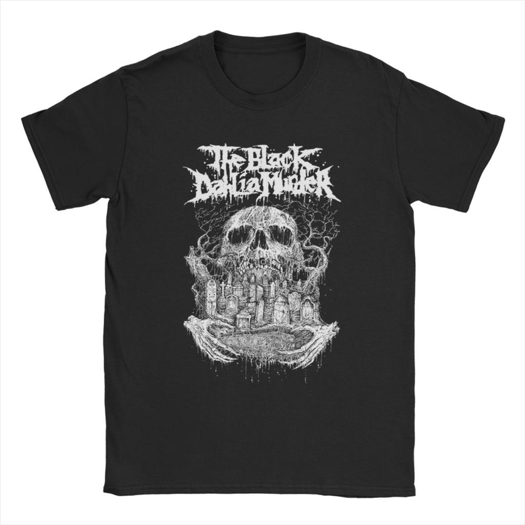 THE BLACK DAHLIA MURDER Band Men T Shirt Novelty Tees Short Sleeve Round Collar T-Shirt 100% Cotton Gift Idea Clothes