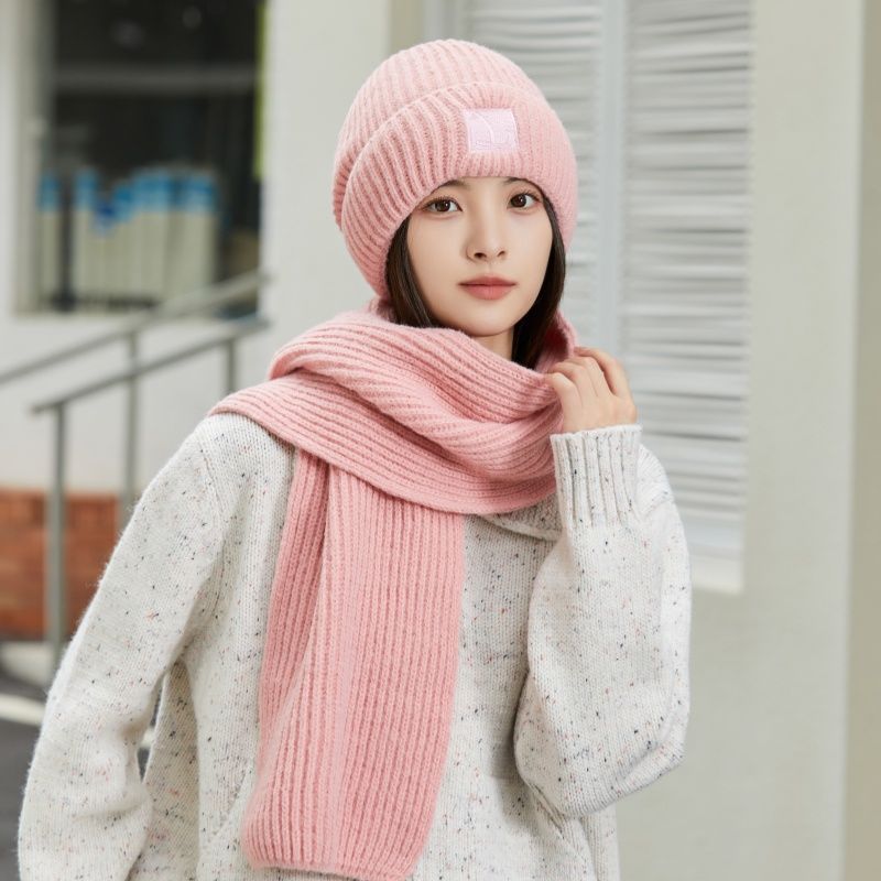  Women's Winter Wool Hat Knitted Dome Style with Eaves Brim, Warm and Fashionable