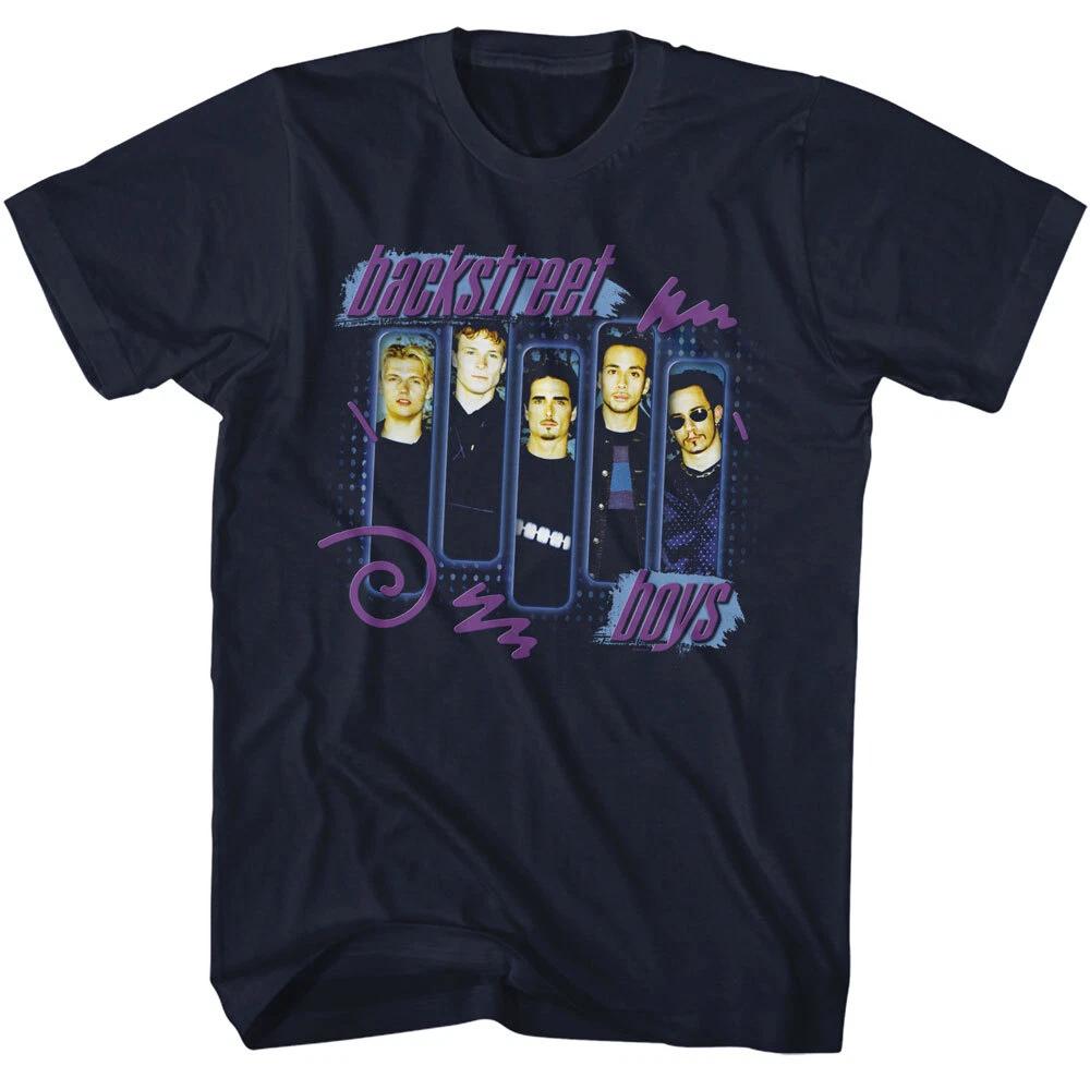 

Backstreet Boys Rectangle Boxed Photos Men s T Shirt Dance Pop Rhythm Music S