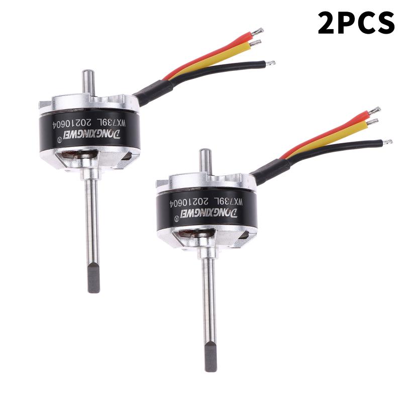Hot Sale Micro 23mm WX739L Brushless Motor Long Shaft DC12V-24V 20V 3S-6S 1700KV High Speed For Aircraft Model Electric Grinding