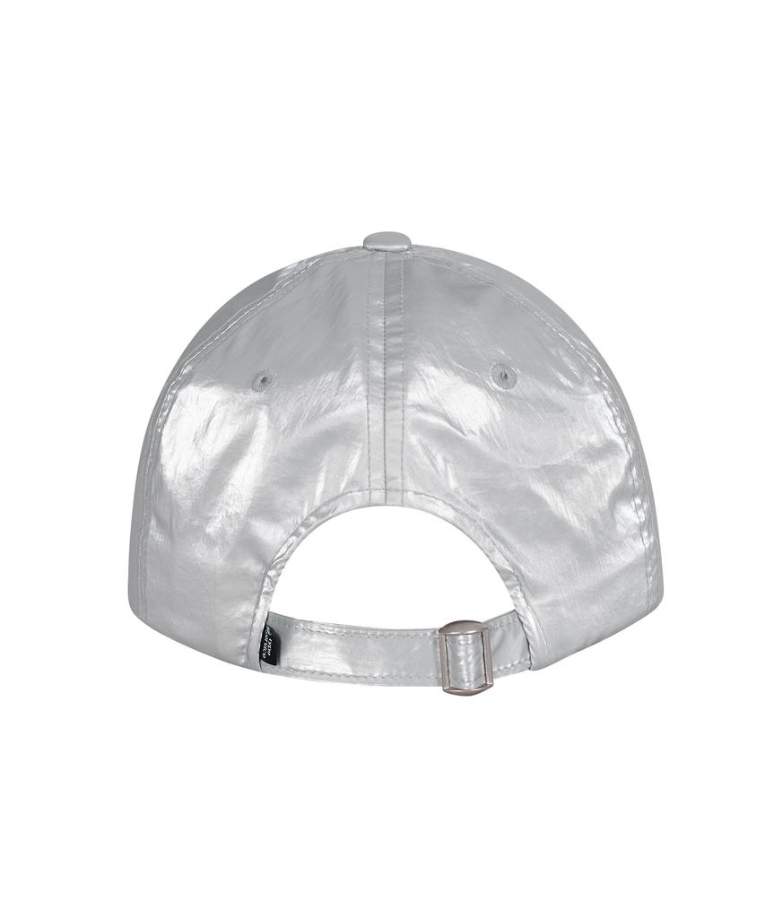 Taibseobiseu Graphic Embroidery Cap [Silver]