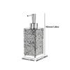 Square/Round Liquid Soap Dispenser Plastic Push Bottle Leak-proof Design Kitchen Bathroom General Purpose