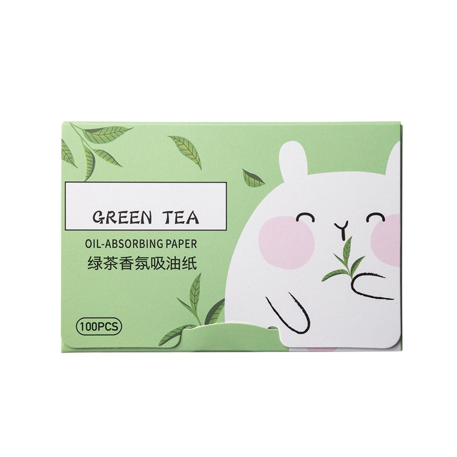 

Натуральная промокательная бумага для лица 100 шт., легко вынимаемая, верхняя промокательная салфетка, маска для лица, мгновенно освежает и очищает лицо One Size