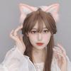 Furry Wolf Ear Headwear Cute Foxes Ears Headband Plush Hair Accessory Soft Hair Clip Animal Cosplays Accessories