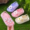 Girls' Summer Princess Sandals - Soft EVA Non-slip Sole, Flower Design for Indoor/Outdoor Use