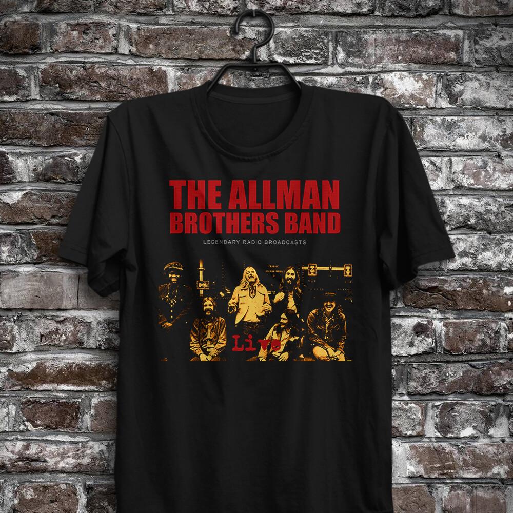 Футболка The Allman Brothers Band Легендарные Радиопередачи в Fillmore East S