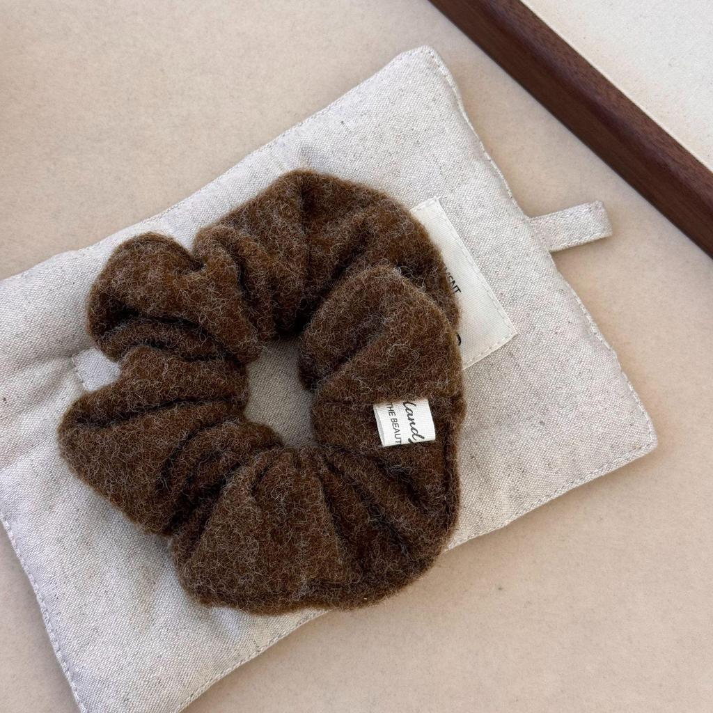 Korejská plyšová čelenka 2024: Podzimní/Zimní edice pro dívky