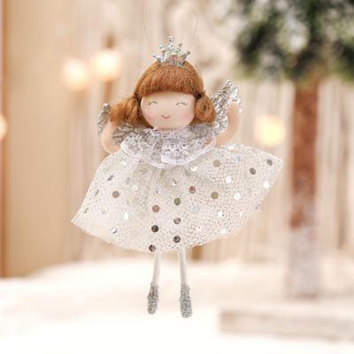 Angel Bag Pendant Decorative Fashion Fabric Christmas Room Decor Doll Ornament for Festival