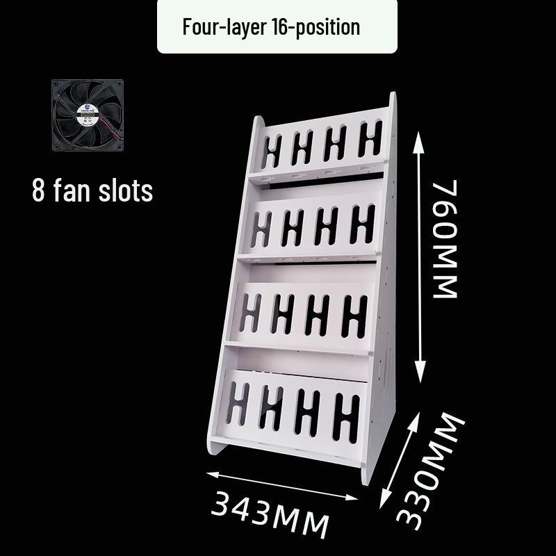 Stüdyo Çok Açılı Şarj Standı: Dikey Çoklu Telefon Tutucu ve Çok Katlı Raf