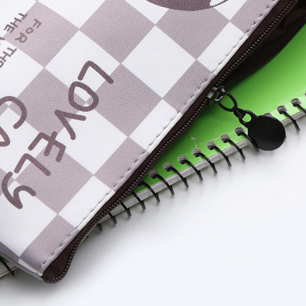 Kawaii Cat School Pencil Bags Cute Silicone Waterproof Pencil Case For Girls Kids Gift Korean Stationery Office School Supplies