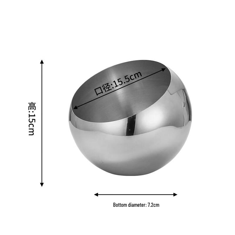 Qianxing Stainless Steel Slanted Sauce & Seasoning Bowls