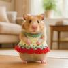 Decorative Cute Hamster Knitted Skirt Warm Handmade Animals Dress Soft Small Pets Sweater Outing Wear