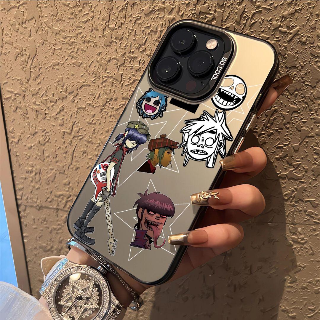 

Anime Gorillazs Hot Phone Case For IPhone 17 16e 16 15 14 13 12 11 Mini Pro Max X XR XSMAX 8 Air Plus Anti Fall Matte Back Cover iPhone 11