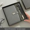 Luxury Oil Paper Texture Notebook Set: Custom Diary, Memo Pad & Gift Box with Optional Logo Printing. Perfect for Corporate Souvenirs.