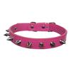 Multi-Color PU Leather Dog Collar & Leash - In Stock