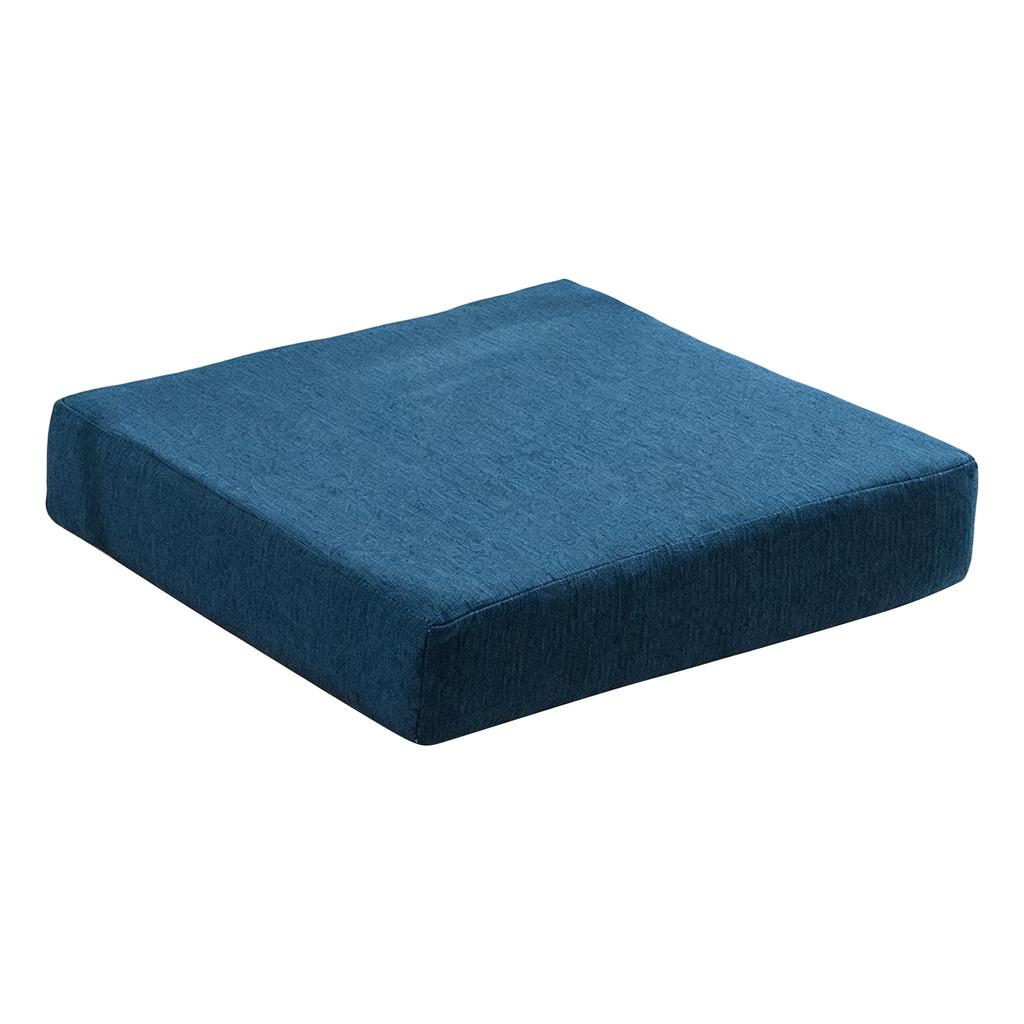 Linen Seat Cushion High Density Foam Padding Square 40x40x5cm Suitable for Solid Wood Sofa Chair Seat Replacement Cushion