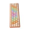 61 Keys Mechanical Keyboard RGB Backlight Colorful Keycaps   Wired Mechanical Keyboard for Gaming   Work