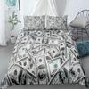Digital Printing Three-Piece Set Size Banknote Quilt Cover