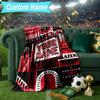 Custom Name Blanket Portland Blazers Artwork Blanket Bedding Blanket for Travel, Camping, Living Rooms, Offices, Sofas, Fan Christmas Gift