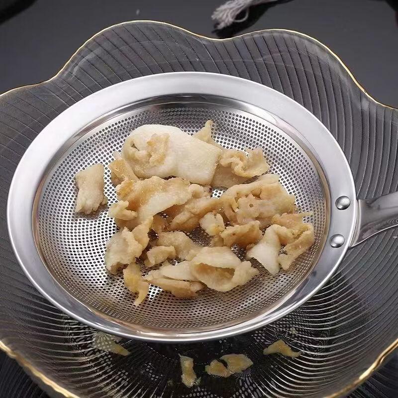 304 Stainless Steel Perforated Skimmer Spoon
