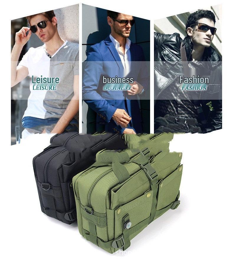 Camouflage Multi-Purpose Tactical Crossbody Backpack and Briefcase