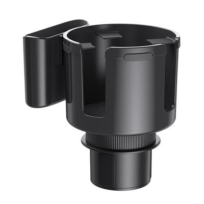 Car Cup Holder 360 Degree Rotating Convenient Durable Non Slip Fine Workmanship Phone Holder Stable 2 In 1 Car Storage Rack