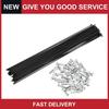 1 Set 14G 291mm Length Bicycle Spokes Nipple Carbon Steel Black Universal New