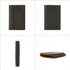 Vintage Crazy Horse Top Grain Leather Credit Card Holder Wallet Mens Slim ID VIP Cards Bags Small Change Coins Purses