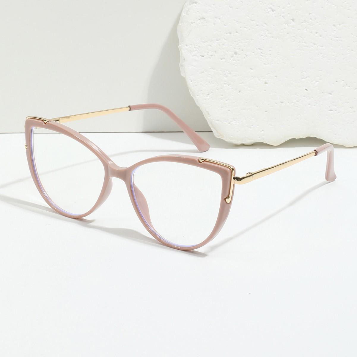 Women s Cat-Eye Blue Light Blocking Glasses with Spring Hinges - Available for Prescription Lenses