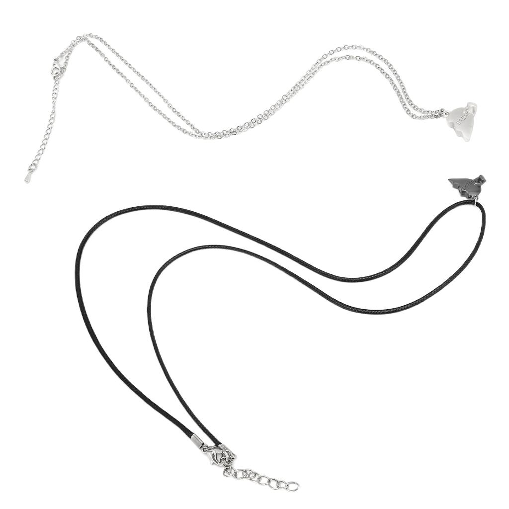 Couple Love Pendant Necklaces Magnetic Matching Necklace Heart Couples Jewelry for Women Men