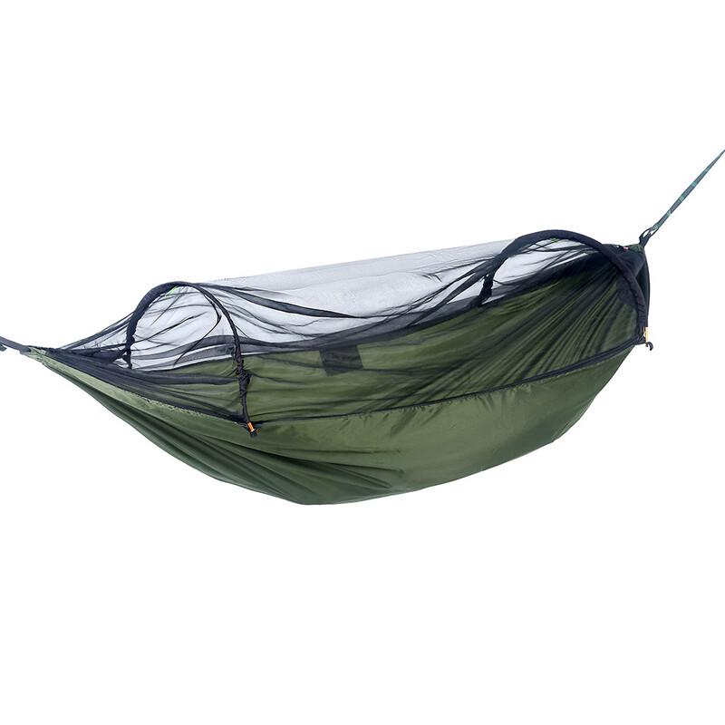 Outdoor Double Anti-Rollover Mosquito Net Hammock