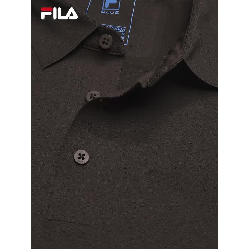 Fila Men's Wang Yang Collection Moisture-Wicking Quick-Dry Knit Polo Shirt