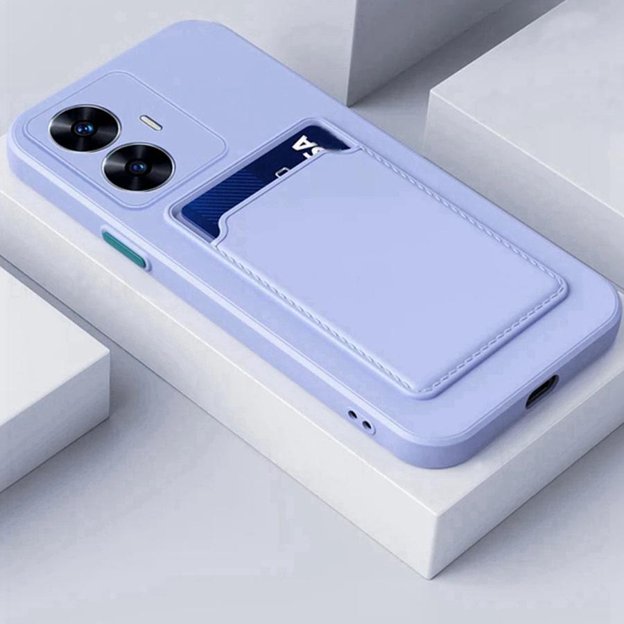 Luxury Soft Silicone Wallet Case For OPPO A18 A38 Reno 13 Pro 13F 5G Reno13 F Card Holder Slot Back Cover