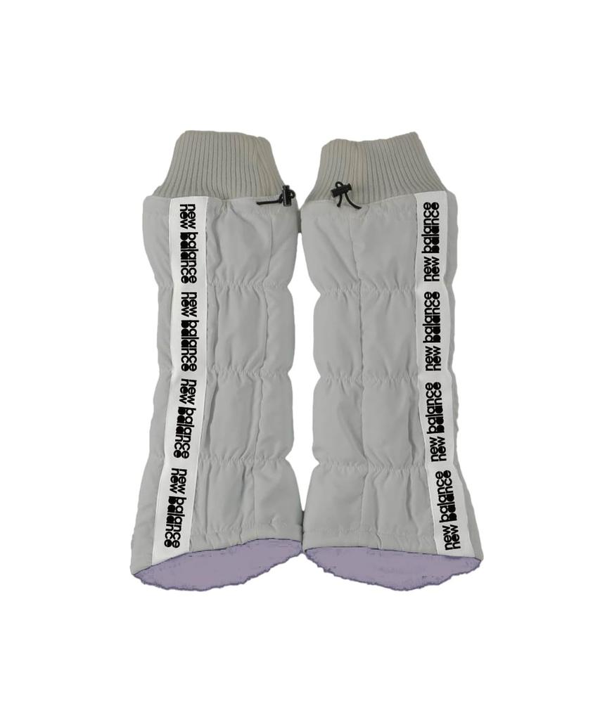 Golf Thermal Leg Warmers Faux x Purple FR [New Balance] Women's (Back side fur, reversible) / 012-3283510 022_Gray