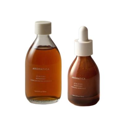 Vitalizing Rosemary Essence 100ml & Ampoule 30ml 2pcs Set Slow-aging Pore Elasticity Antioxidant Care