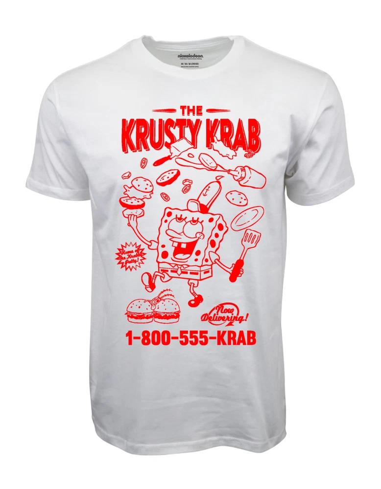 Nickelodeon Sponge Bob Krusty Krab Delivery T Shirt S