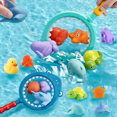 Water Spray Bath Toys Swimming For Summer Play Water Fishing Bath Kids Set Baby Toys Summer