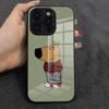 Heißes MEME Chill Guy Handyhülle Für IPhone 17 Air 16 E Pro Max 15 14 13 Mini 12 Pro 11 Max Plus Schwarzes Glas Cover