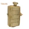 Tactical Molle Accessory Pouch Backpack Shoulder Strap Attachment Bag with Double-Zipper Pocket Tactical Molle Tool Pocket for Outdoor Activities