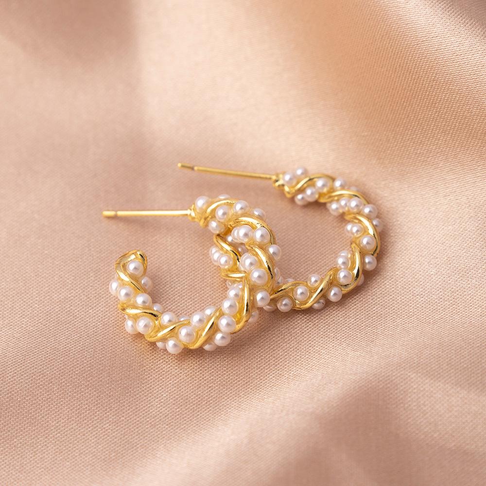 Luxury Women's Zircon Pearl Earrings – Stylish Pendant Dangles for All Face Shapes