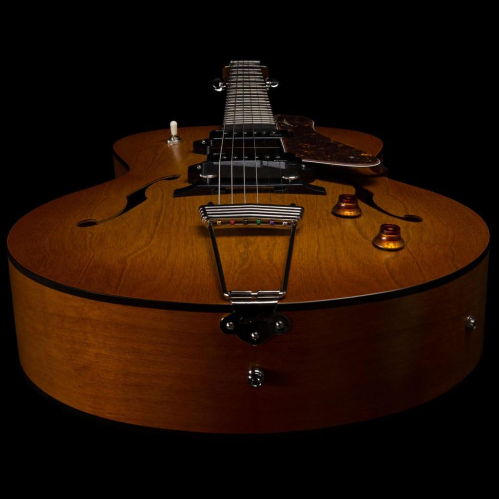 Godin 5th Avenue Jumbo P90 Full Acoustic Guitar Harvest Gold 051519 [ ]