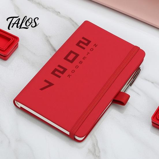 Personal Memo Organizer 2027 Daily Weekly Planner with Elastic Strap And Pen Holder, PU Academic Year Calendar Leather Cover Agenda Notebook,